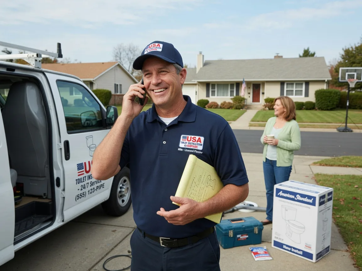 Toilet Installation Rudolph, WI FAQs